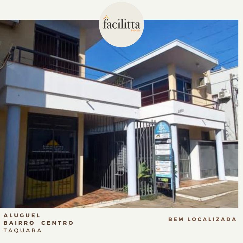 SALA no CENTRO - Facilita Imóveis, sua imobiliária em Taquara