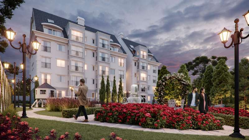 AP 2 DORM. 2D no bairro Planalto em Gramado