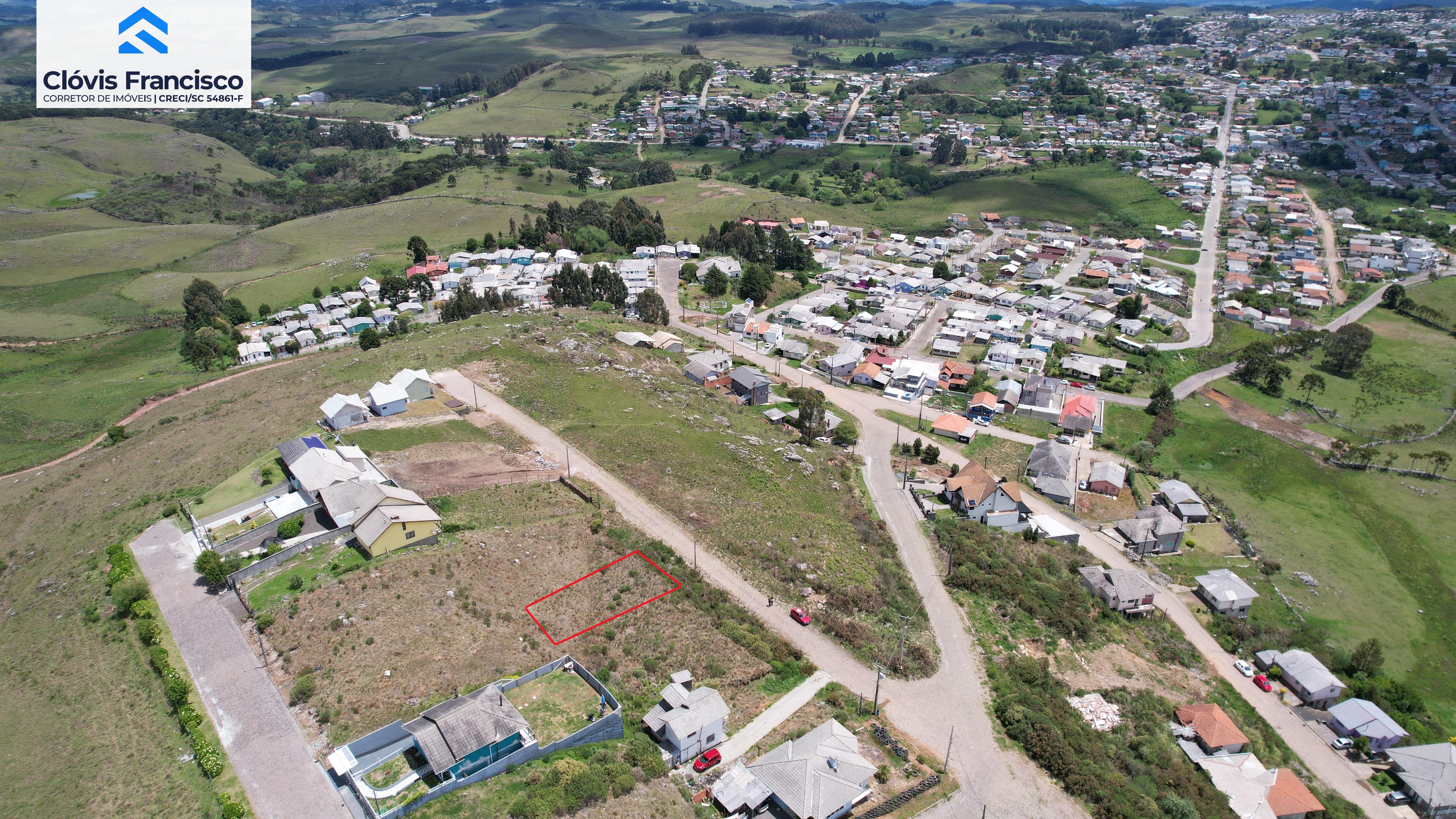 Terreno com Vista Panorâmica para a Cidade 