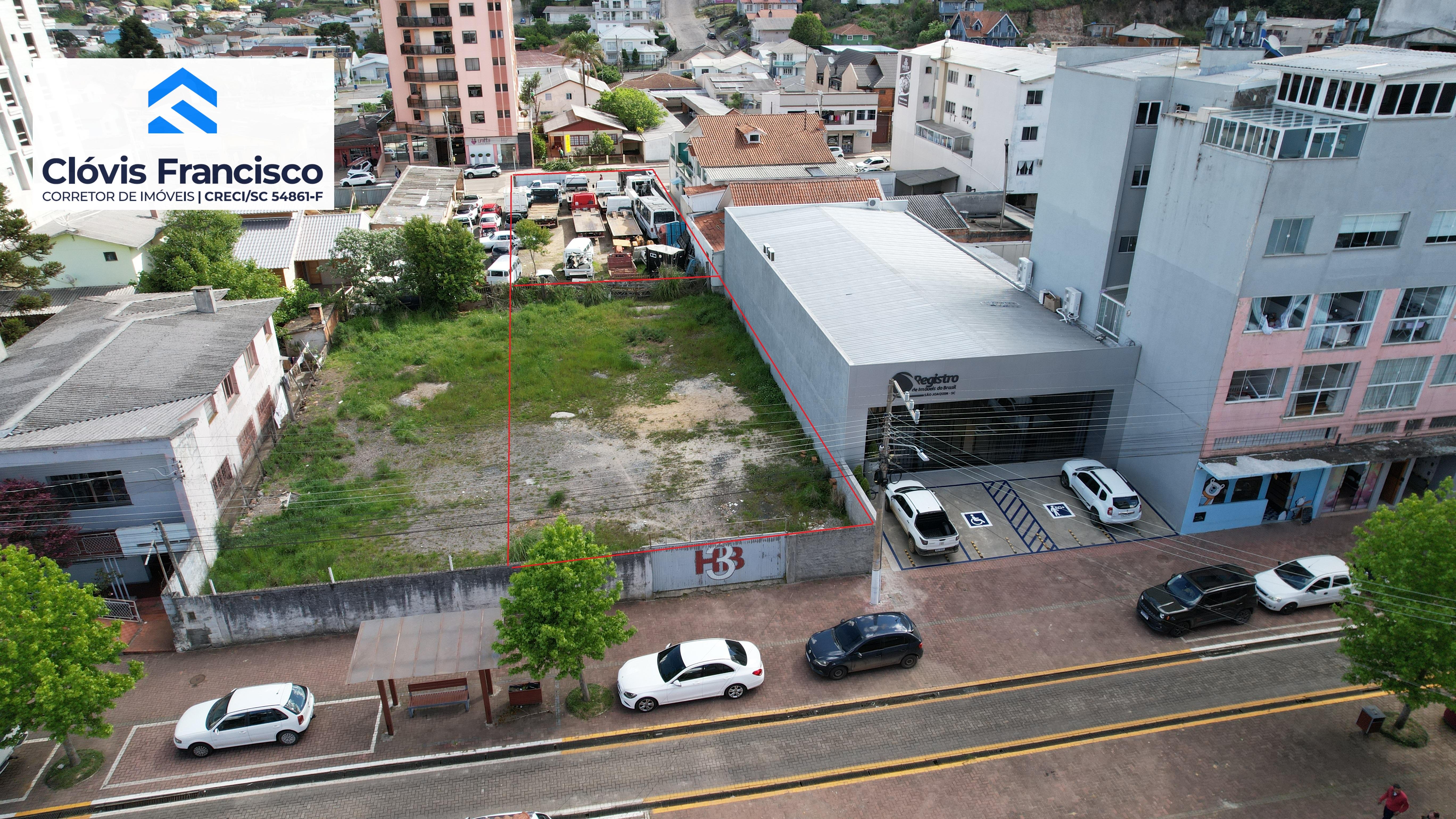 Potencial OPORTUNIDADE RARA PARA INCORPORAÇÃO mediante estudos NO CENTRO DE SÃO JOAQUIM/SC