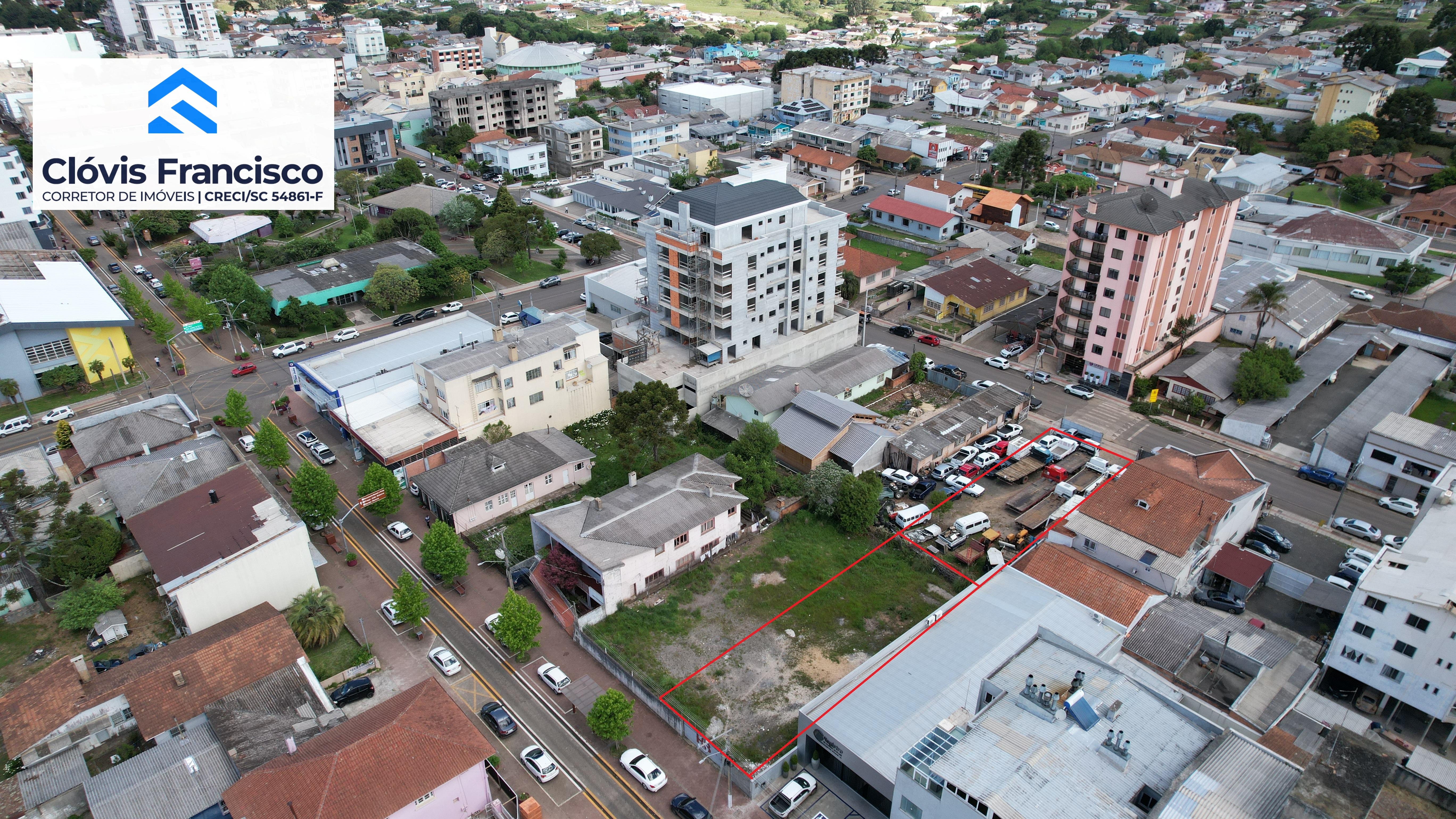 Potencial OPORTUNIDADE RARA PARA INCORPORAÇÃO mediante estudos NO CENTRO DE SÃO JOAQUIM/SC