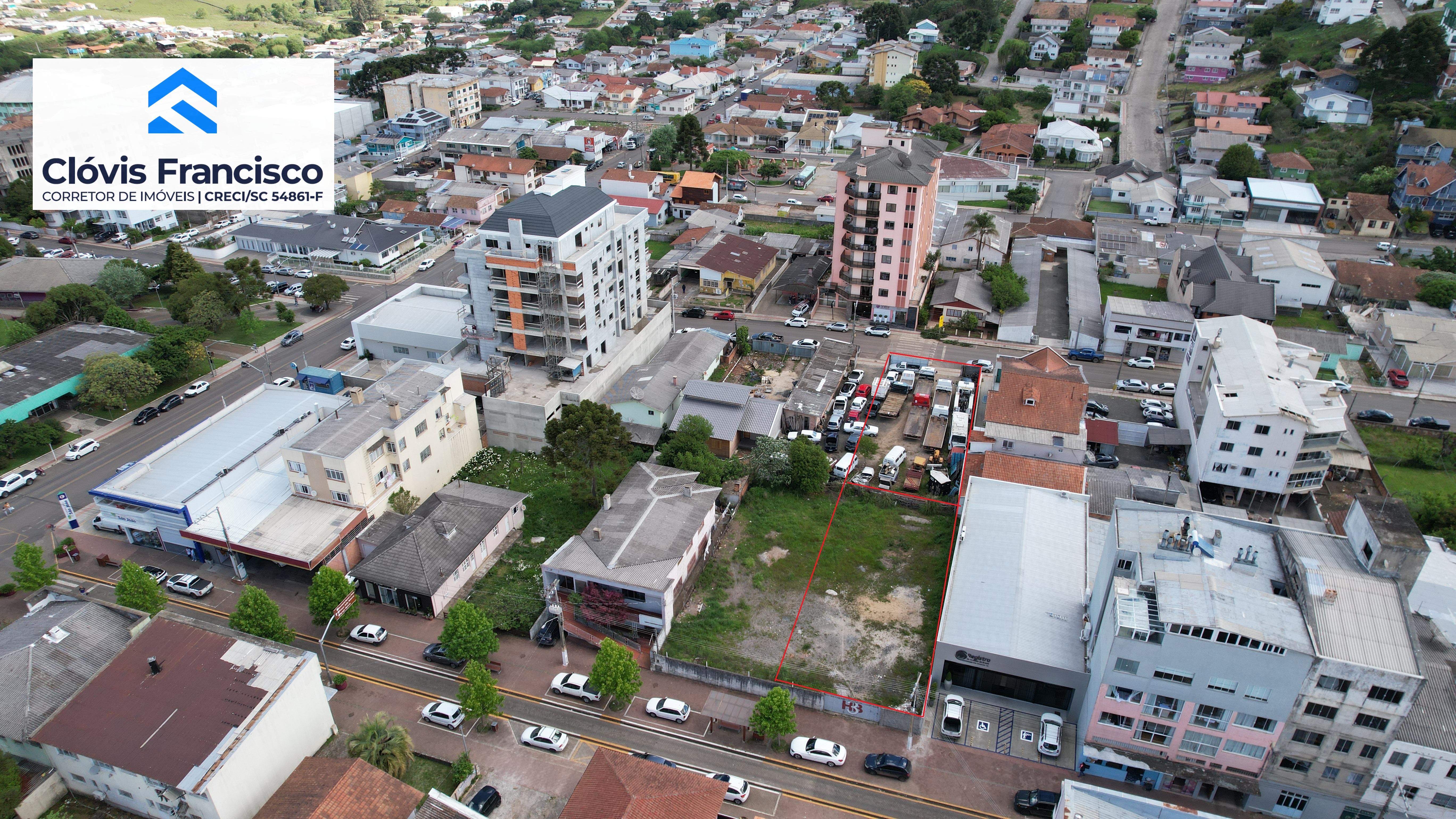 Potencial OPORTUNIDADE RARA PARA INCORPORAÇÃO mediante estudos NO CENTRO DE SÃO JOAQUIM/SC