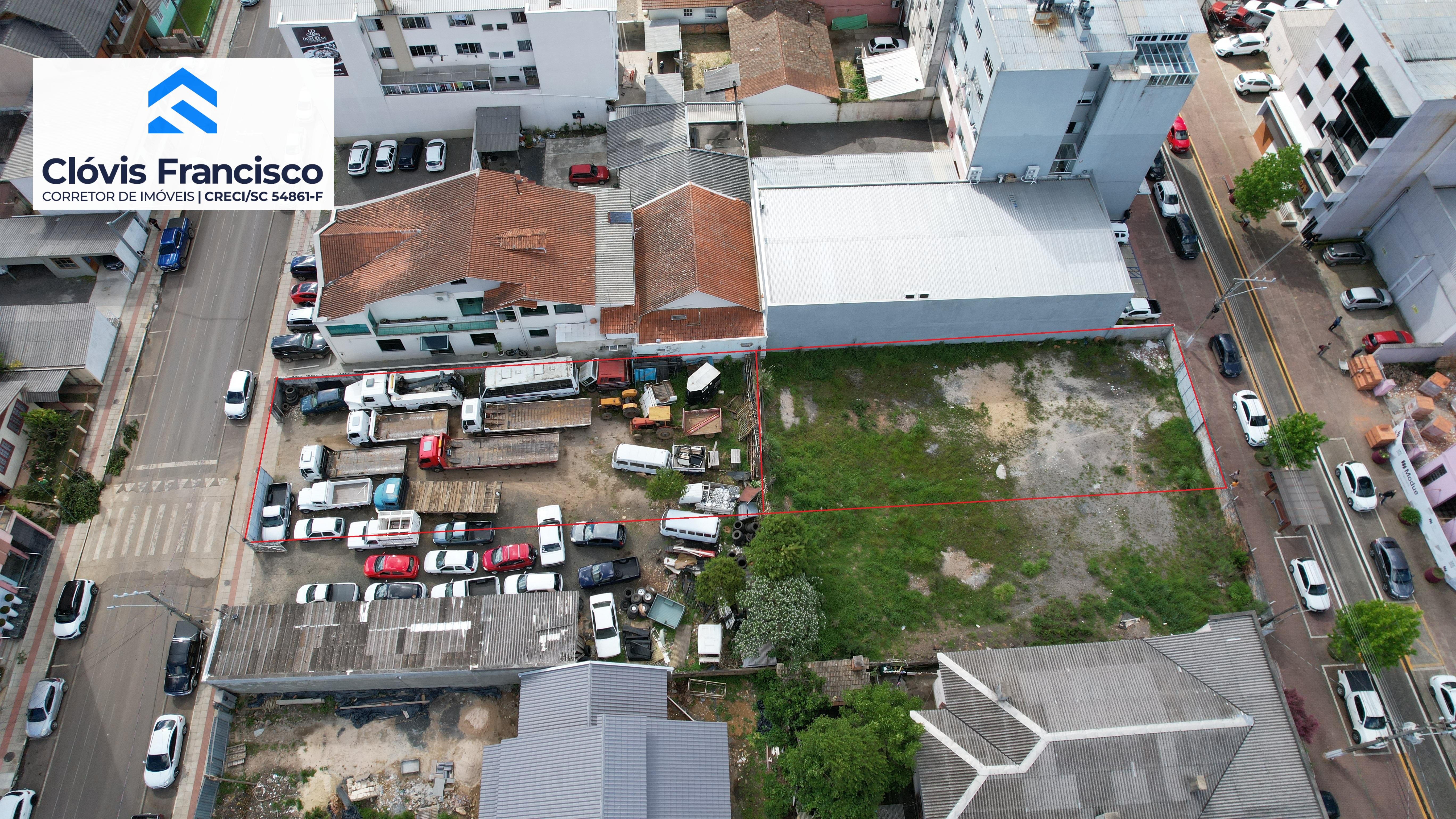 Potencial OPORTUNIDADE RARA PARA INCORPORAÇÃO mediante estudos NO CENTRO DE SÃO JOAQUIM/SC