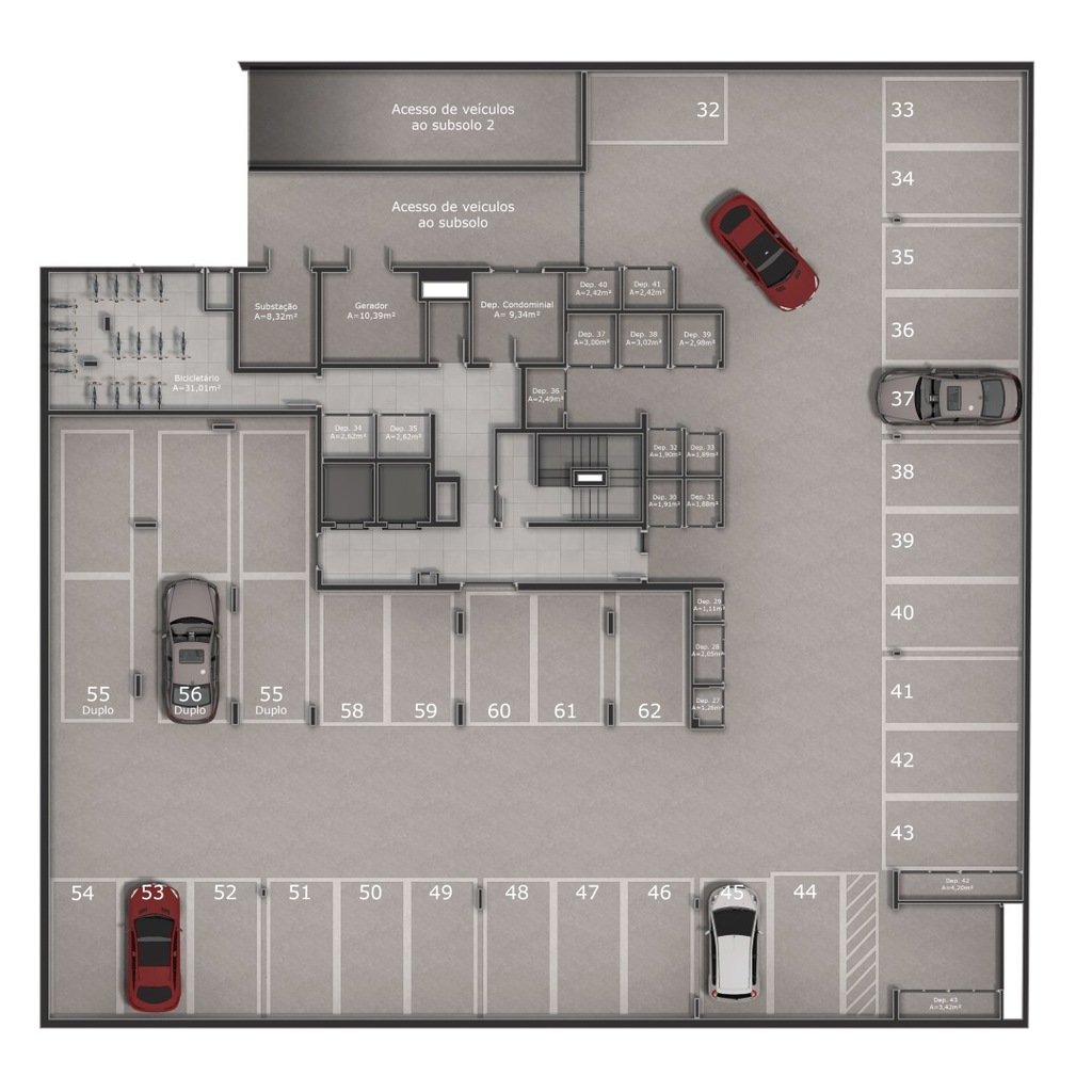 Apartamento, Rua Dário Pederneiras, 577