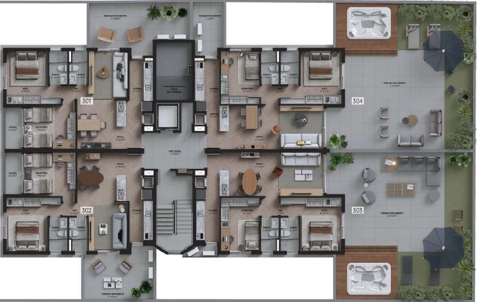 Apartamento, Rua Eça de Queiroz, 800