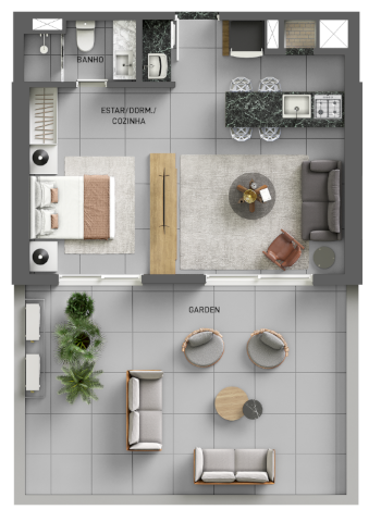 Studio, Av Lavras, 225