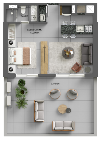 Garden, Av Lavras, 225