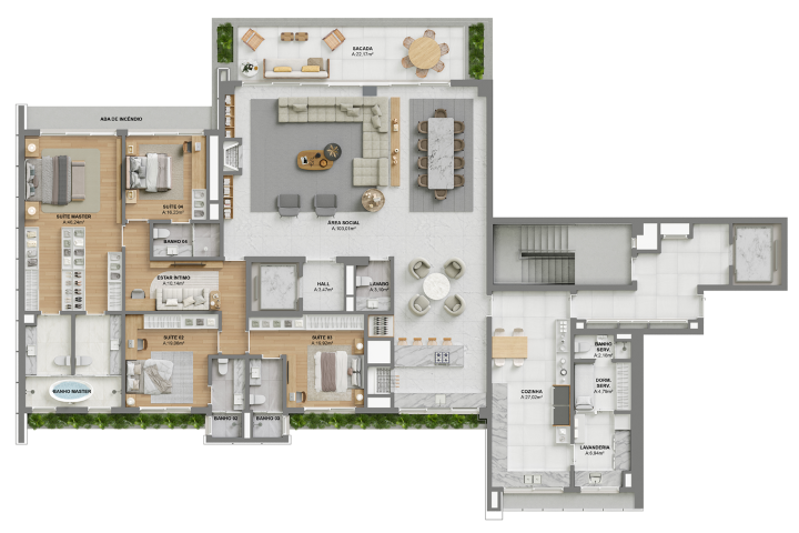 Apartamento, Av Marechal Andréa, 350