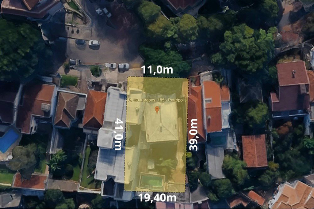 Terreno/Lote Residencial no bairro Petrópolis em ...