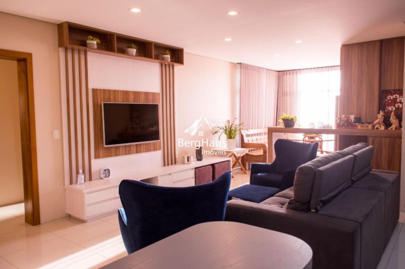 APARTAMENTO MOBILIADO 3 DORM. - POUSADA DA NEVE
