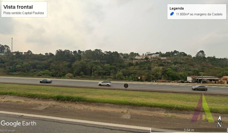 Terreno as margens da Rodovia Castelo Branco em São Roque!