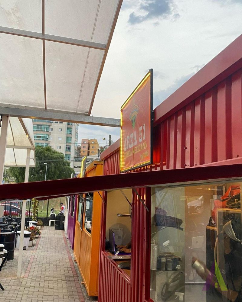 Container em Food Park de São Roque!
