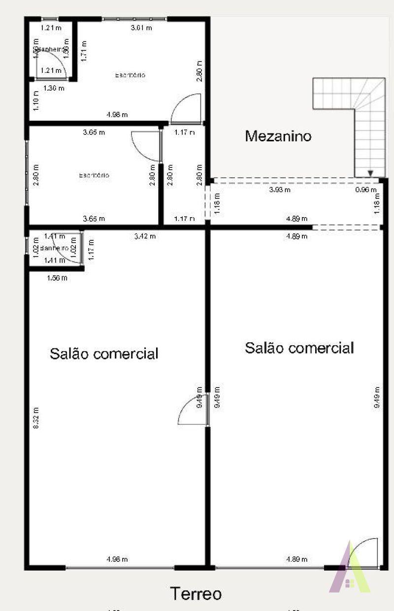 Salão Comercial com Casa em Mairinque!