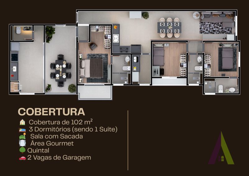 Apartamento Novo em São Roque!