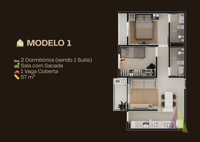 Apartamento Novo em São Roque!