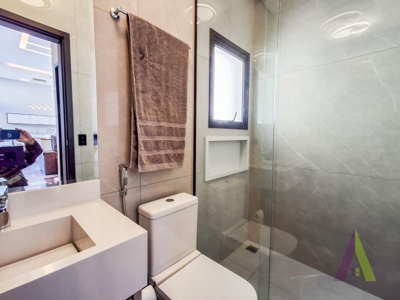 Condomínio em Condomínio Altos de São Roque (Ponderosa, SÃO ROQUE - Casa contemporânea com piscina aquecida em condomínio de luxo em São Roque! - Foto 46