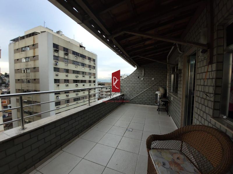 ÃTIMA COBERTURA ALUGANDO 3 Qtos, 140mÂ² + DEP completa - Vila da Penha