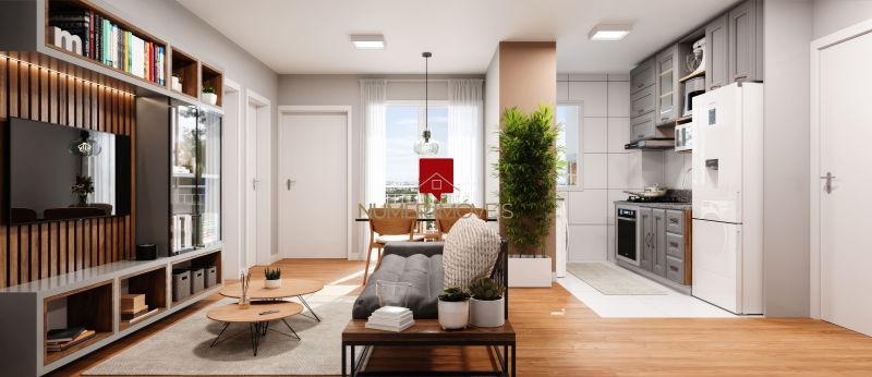 APARTAMENTO 2 Dormit&oacuterios no bairro TRÊS VENDAS em PELOTAS