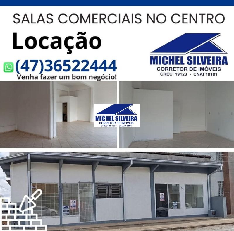 Sala Comercial no CENTRO de Itaiópolis