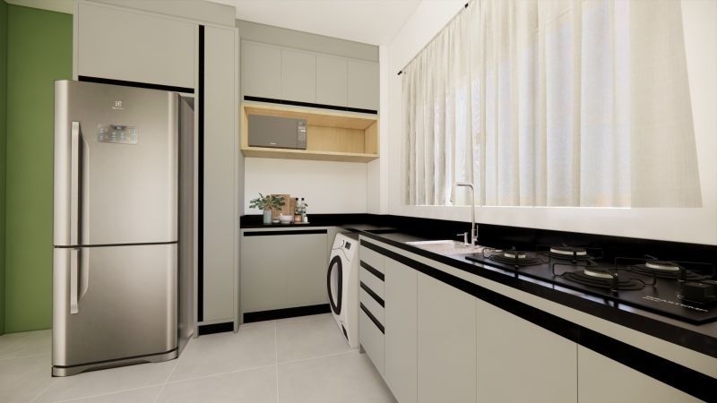 Apto 1 quarto  no bairro GETHAL em LAGES