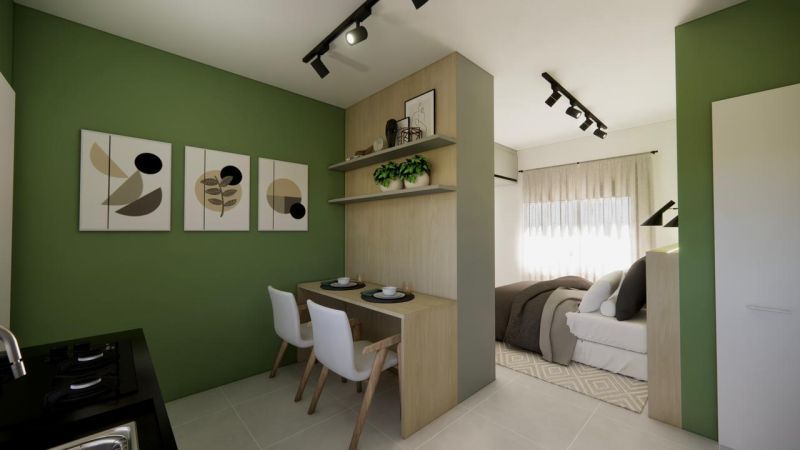 Apto 1 quarto  no bairro GETHAL em LAGES