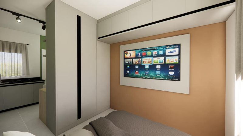 Apto 1 quarto  no bairro GETHAL em LAGES