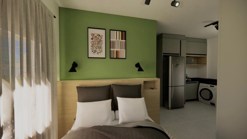 Apto 1 quarto  no bairro GETHAL em LAGES