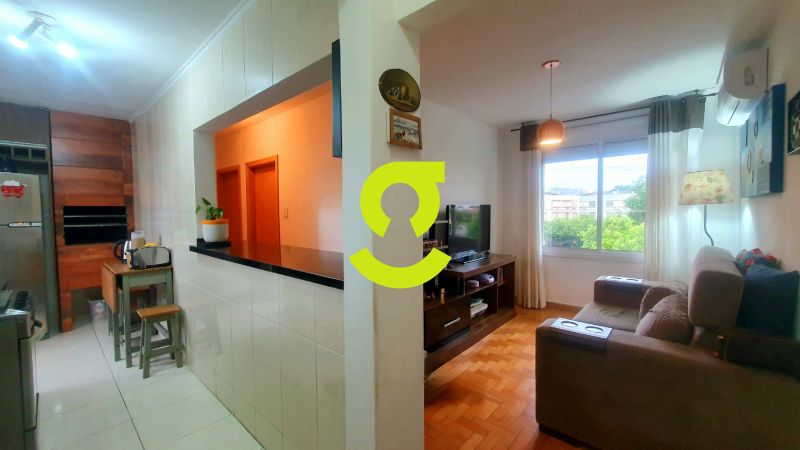 Apartamento 58m, todo reformado, churrasqueira, 2...