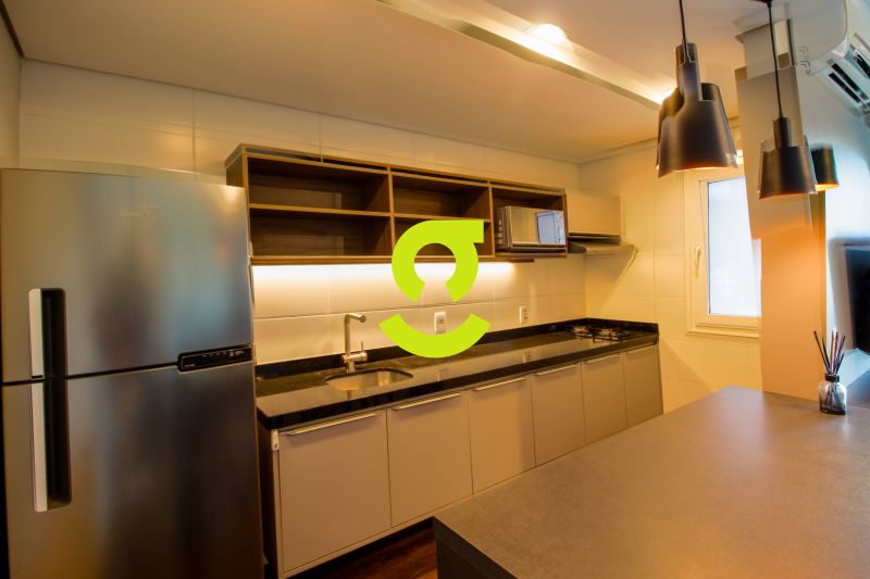 Apto MOBILIADO, andar alto, 1 dorm e 1 vaga, infra...