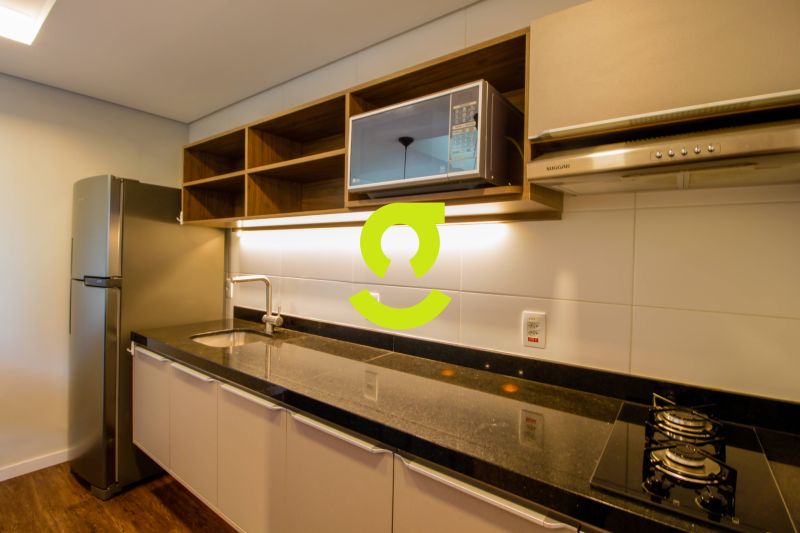 Apto MOBILIADO, andar alto, 1 dorm e 1 vaga, infra...