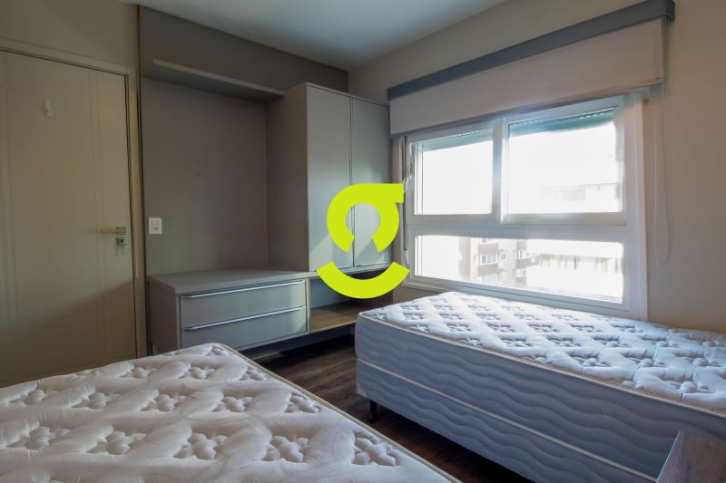 Apto MOBILIADO, andar alto, 1 dorm e 1 vaga, infra...