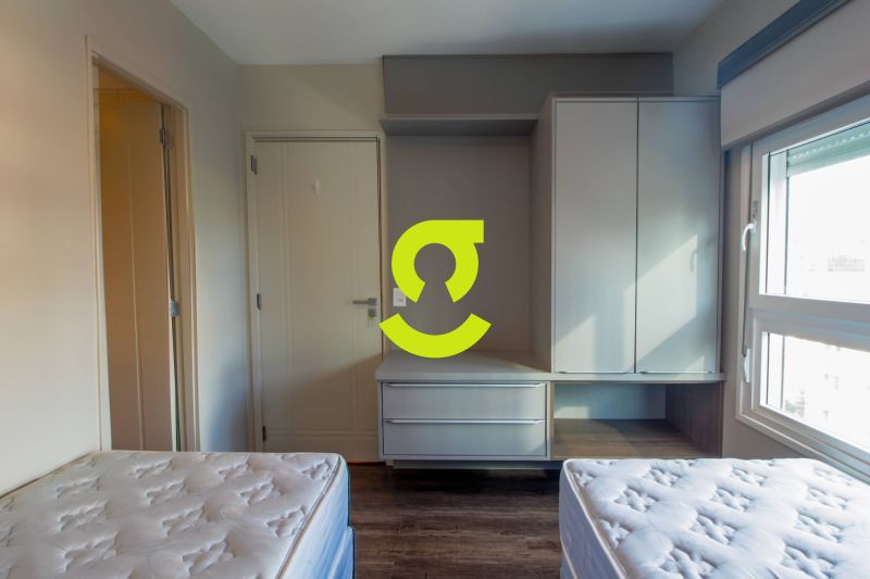 Apto MOBILIADO, andar alto, 1 dorm e 1 vaga, infra...