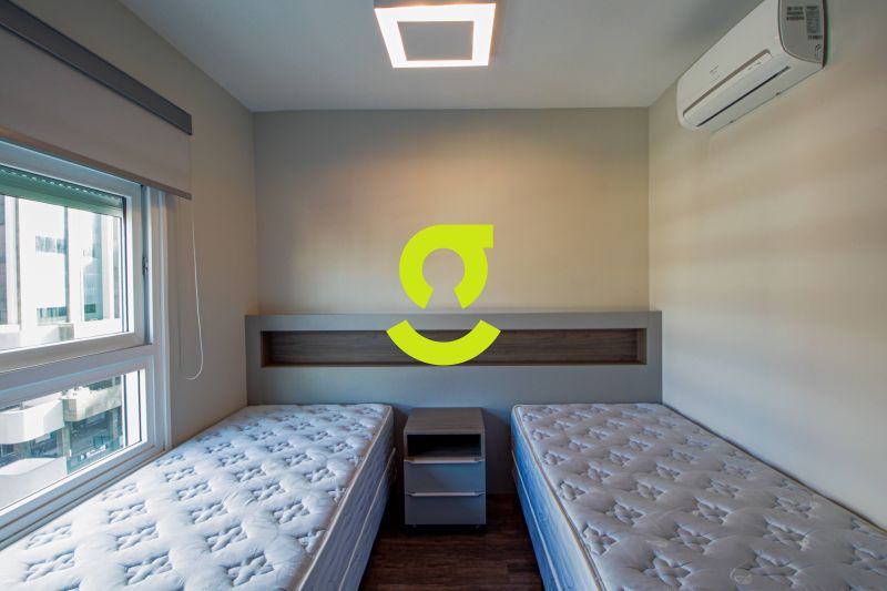 Apto MOBILIADO, andar alto, 1 dorm e 1 vaga, infra...
