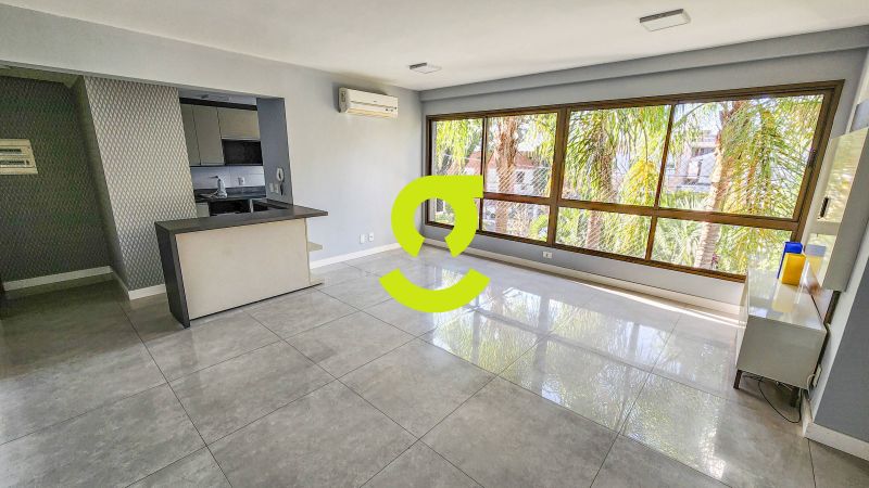 Apartamento de 85,5m, semi mobiliado, churrasquei...