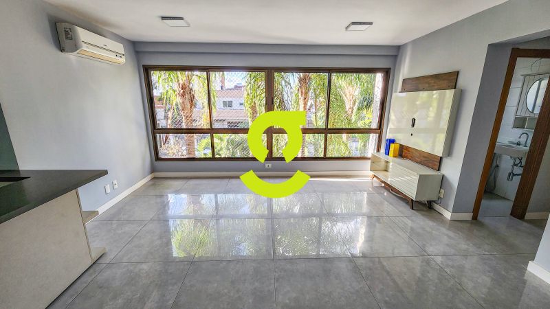 Apartamento de 85,5m, semi mobiliado, churrasquei...