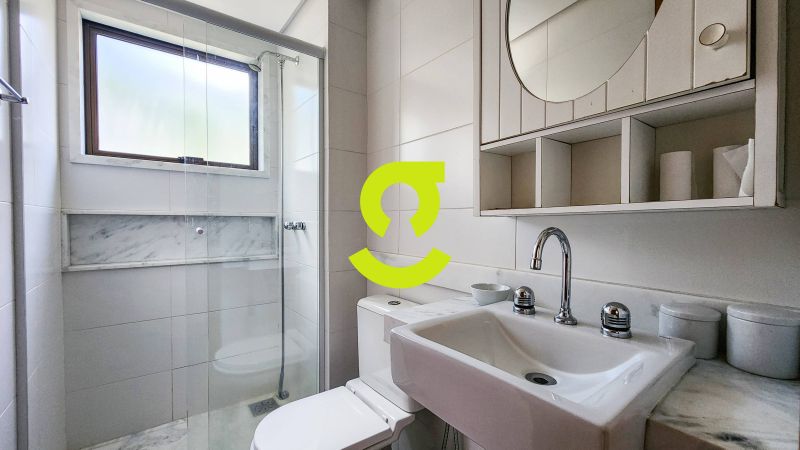 Apartamento de 85,5m, semi mobiliado, churrasquei...