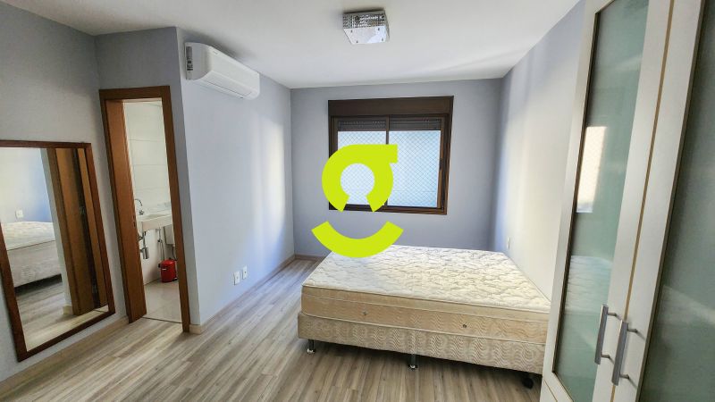 Apartamento de 85,5m, semi mobiliado, churrasquei...