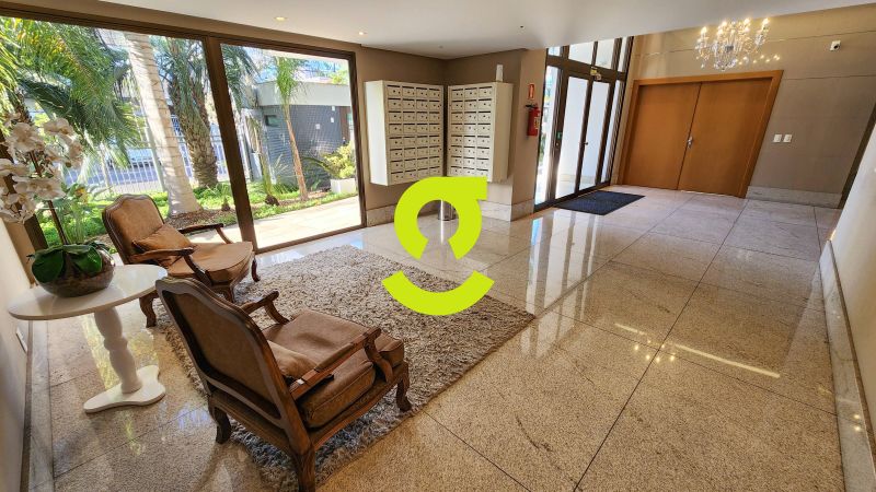 Apartamento de 85,5m, semi mobiliado, churrasquei...