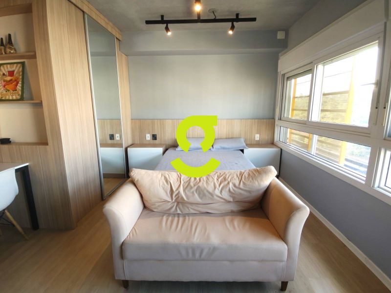 timo loft MOBILIADO, 38m priv, andar alto, vaga e...