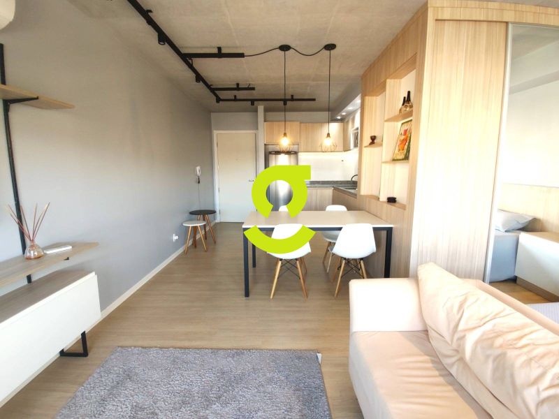 timo loft MOBILIADO, 38m priv, andar alto, vaga e...