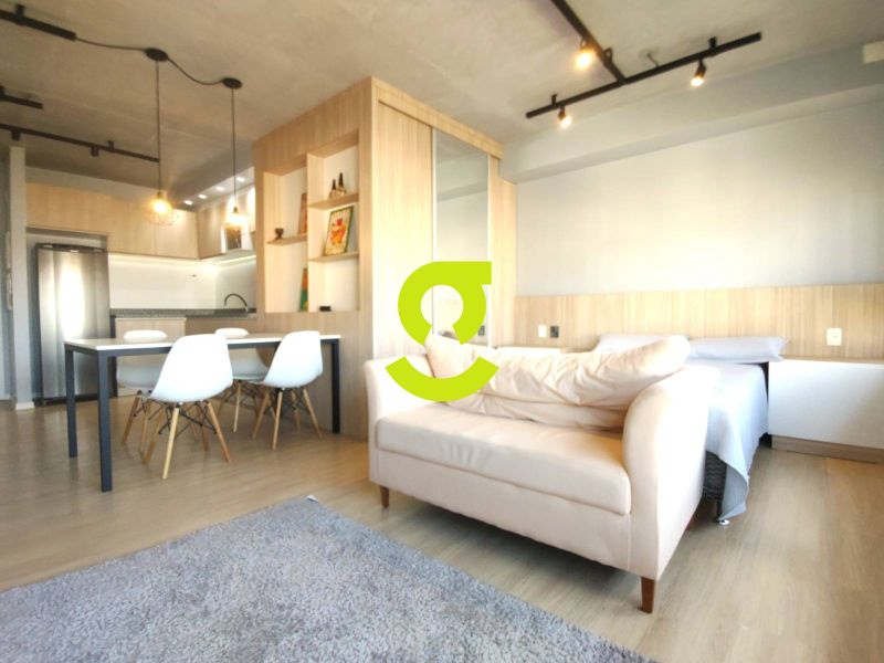 timo loft MOBILIADO, 38m priv, andar alto, vaga e...