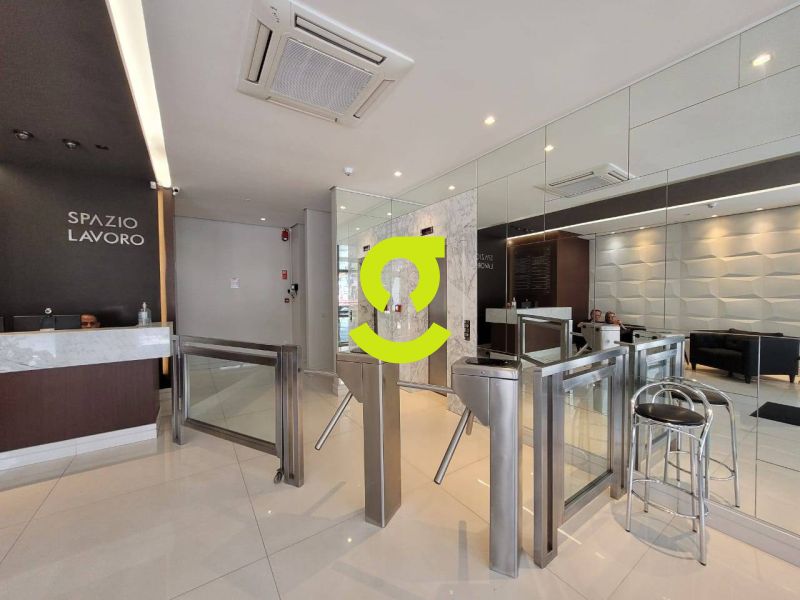 Sala 38m no Auxiliadora com Vaga em Prdio Modern...