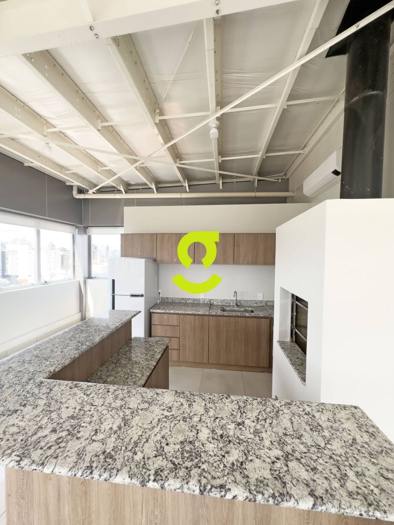 Sala 38m no Auxiliadora com Vaga em Prdio Modern...
