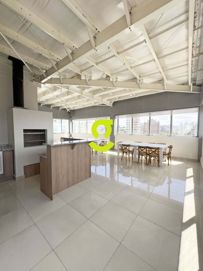 Sala 38m no Auxiliadora com Vaga em Prdio Modern...