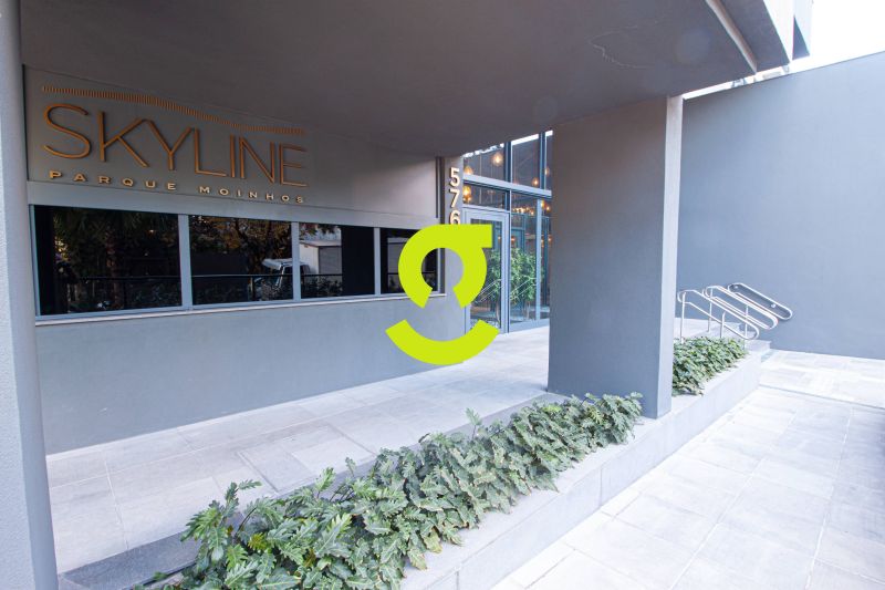 Studio Decorado no Skyline Parque Moinhos  Infrae...