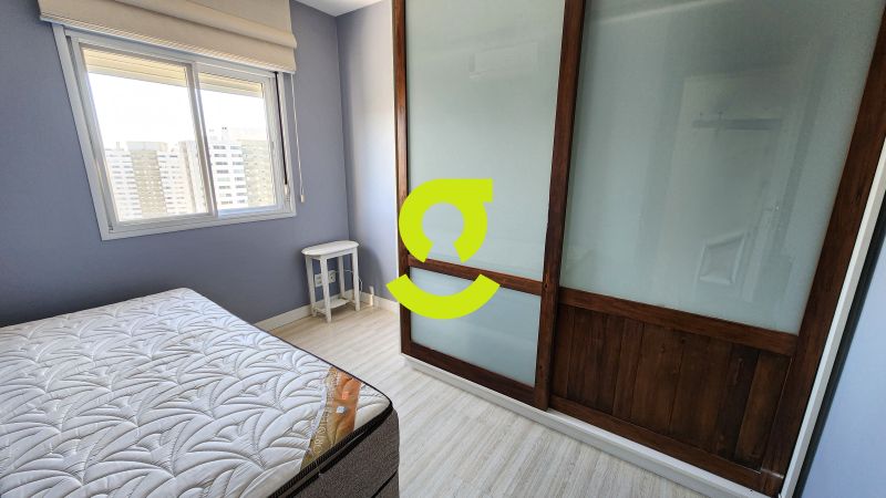 timo apto mobiliado, andar alto, churrasqueira, a...