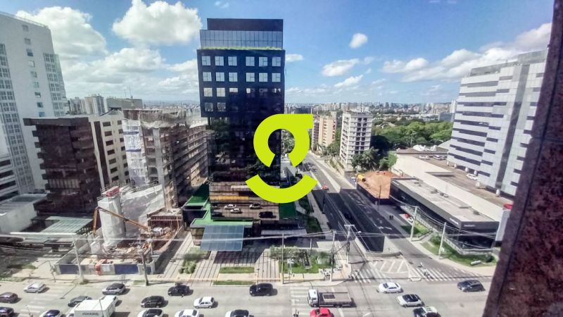 Sala comercial, andar inteiro, 380m priv, 4 banhei...