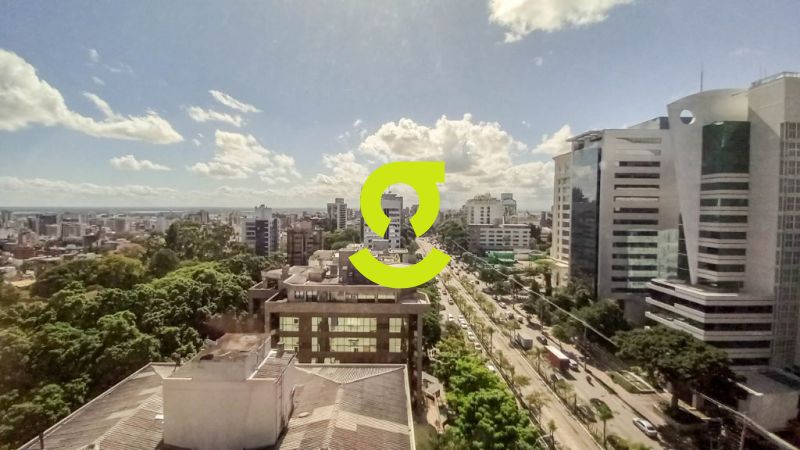 Sala comercial, andar inteiro, 380m priv, 4 banhei...