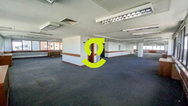 Sala comercial, andar inteiro, 380m priv, 4 banhei...