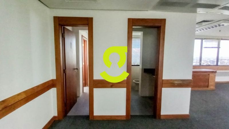 Sala comercial, andar inteiro, 380m priv, 4 banhei...